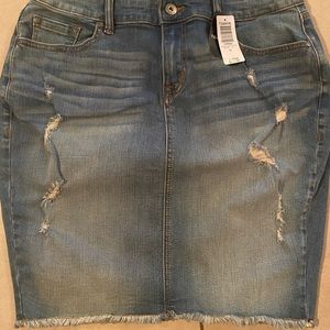 Torrid denim skirt